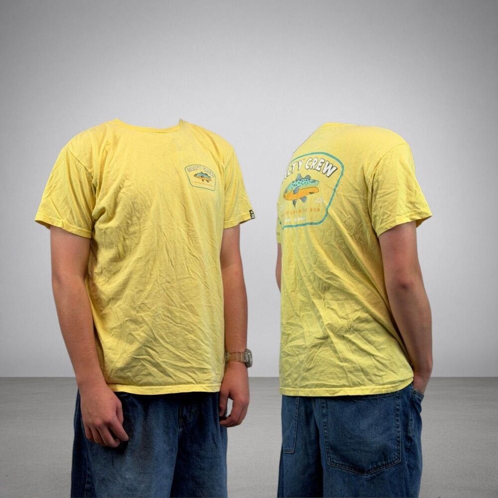 Salty-crew Men's Yellow T-shirt